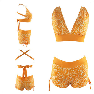 Copacobana Brazilian Solid High Waist Two Piece
