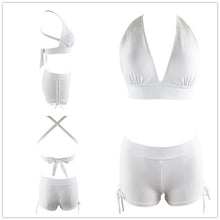 Copacobana Brazilian Solid High Waist Two Piece