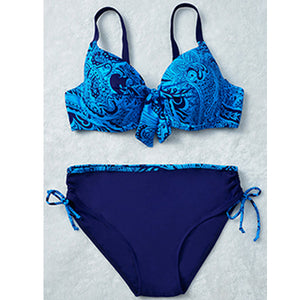 "Her Cup Overfloweth" Plus Size Tankini