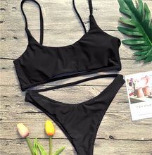 Bound2 Solid Strappy Bikini