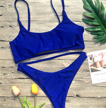 Bound2 Solid Strappy Bikini