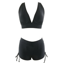 Solid Super Push Up Bandage Hip Hugger Bikini