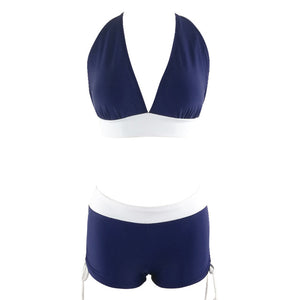 Solid Super Push Up Bandage Hip Hugger Bikini