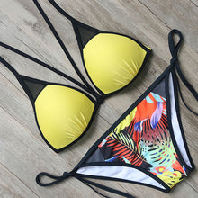 Commando Printed Push Up Retro Bikini