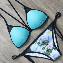 Commando Printed Push Up Retro Bikini
