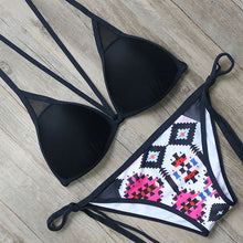 Commando Printed Push Up Retro Bikini