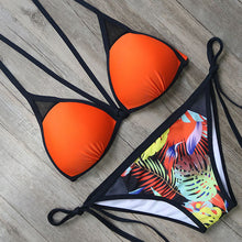 Commando Printed Push Up Retro Bikini