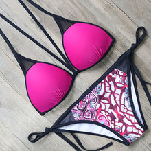 Commando Printed Push Up Retro Bikini