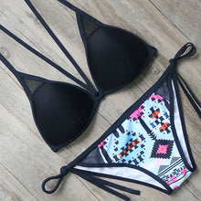 Commando Printed Push Up Retro Bikini