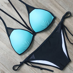 Commando Printed Push Up Retro Bikini