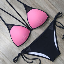 Commando Printed Push Up Retro Bikini