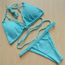 Pick Your Favorite Color! Strappy Thong Bikini