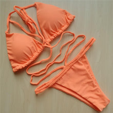 Pick Your Favorite Color! Strappy Thong Bikini