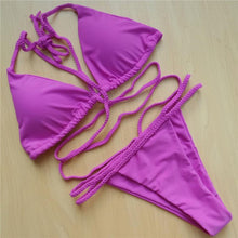 Pick Your Favorite Color! Strappy Thong Bikini