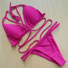 Pick Your Favorite Color! Strappy Thong Bikini
