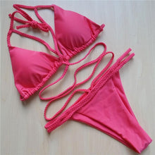 Pick Your Favorite Color! Strappy Thong Bikini