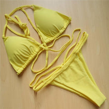 Pick Your Favorite Color! Strappy Thong Bikini