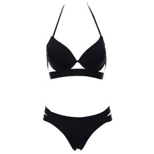 Andzhelika Brazilian Low Waist Strappy Halter Top Bikini